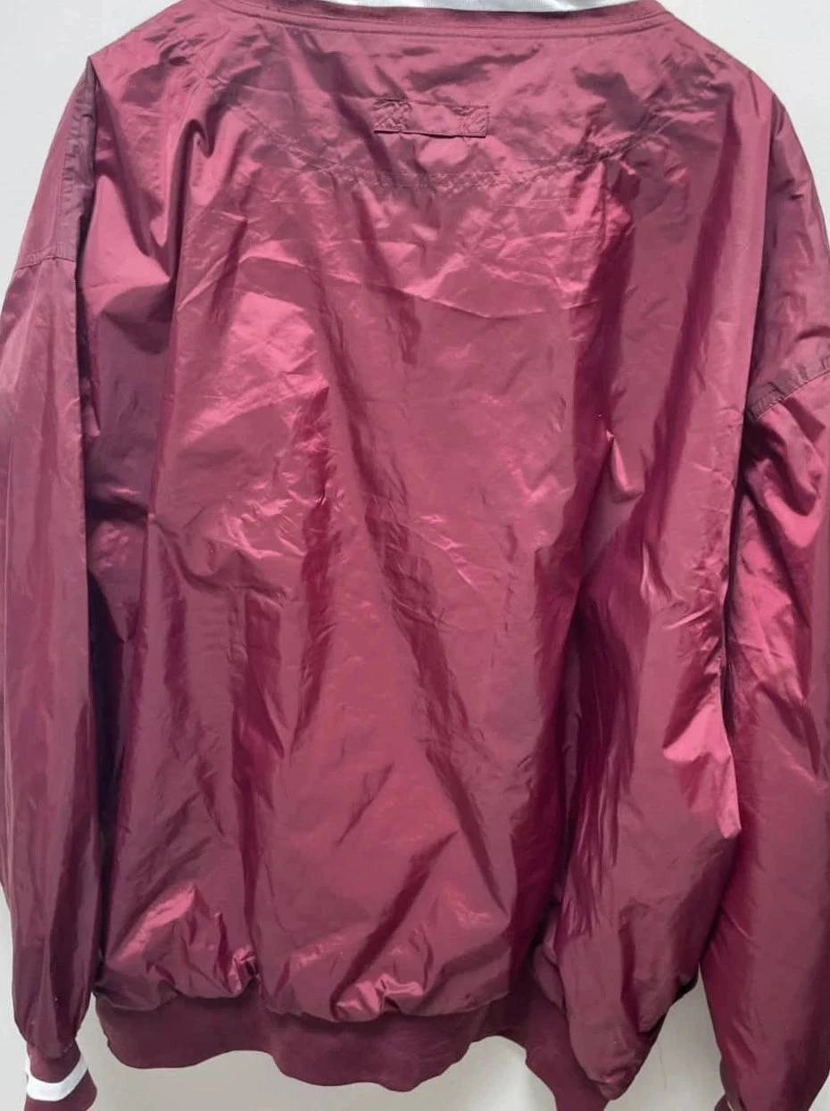 Vintage Nylon Pullover Avera Burgundy 3XL Mens – photo 9